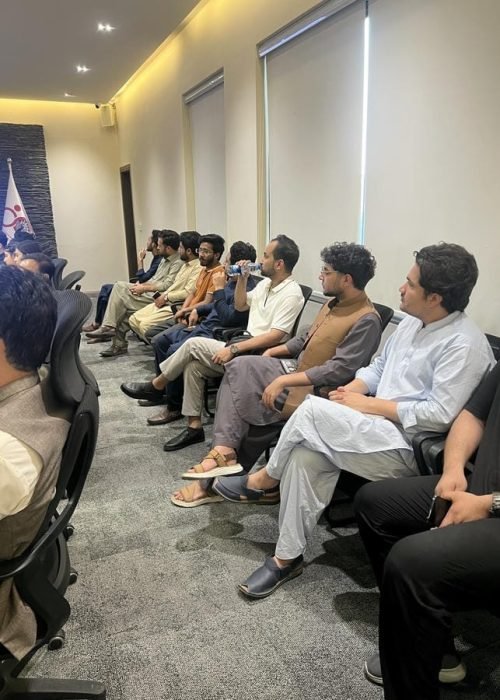 Student holding study abroad documents